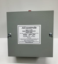 Load image into Gallery viewer, Static Phase Converter runs 1~3HP, 230VAC, 3-Phase Motors w/Single Phase Power