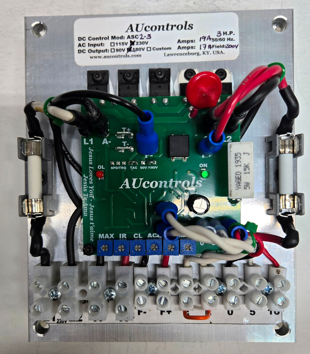 DC Speed Controls for 1HP-90V DC Motors, Mod ASC1-1, Open Chassis ...