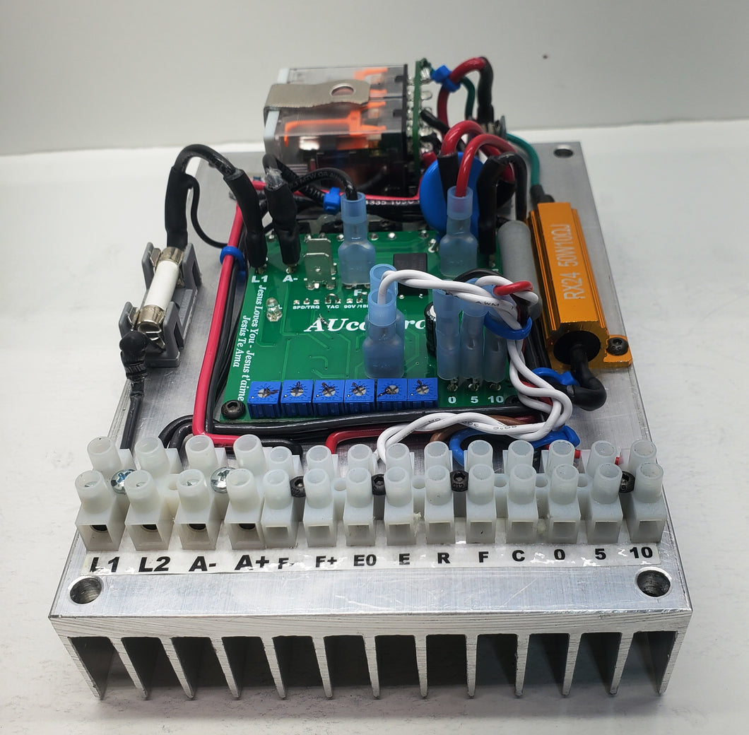 REVERSIBLE DC Motor Speed Controller for  1 -3HP, 180V DC Motors.