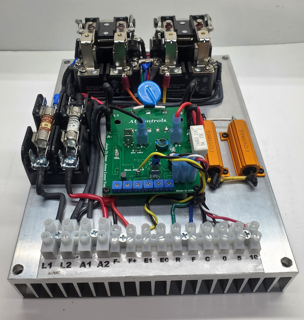 REVERSIBLE Speed Controls for 5HP-180V DC Motors, ASC2-5R.